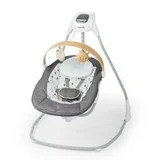 Ingenuity SimpleComfort Soothing Swing Parker, Gray, Ages 0-9 Months | Walmart (US)