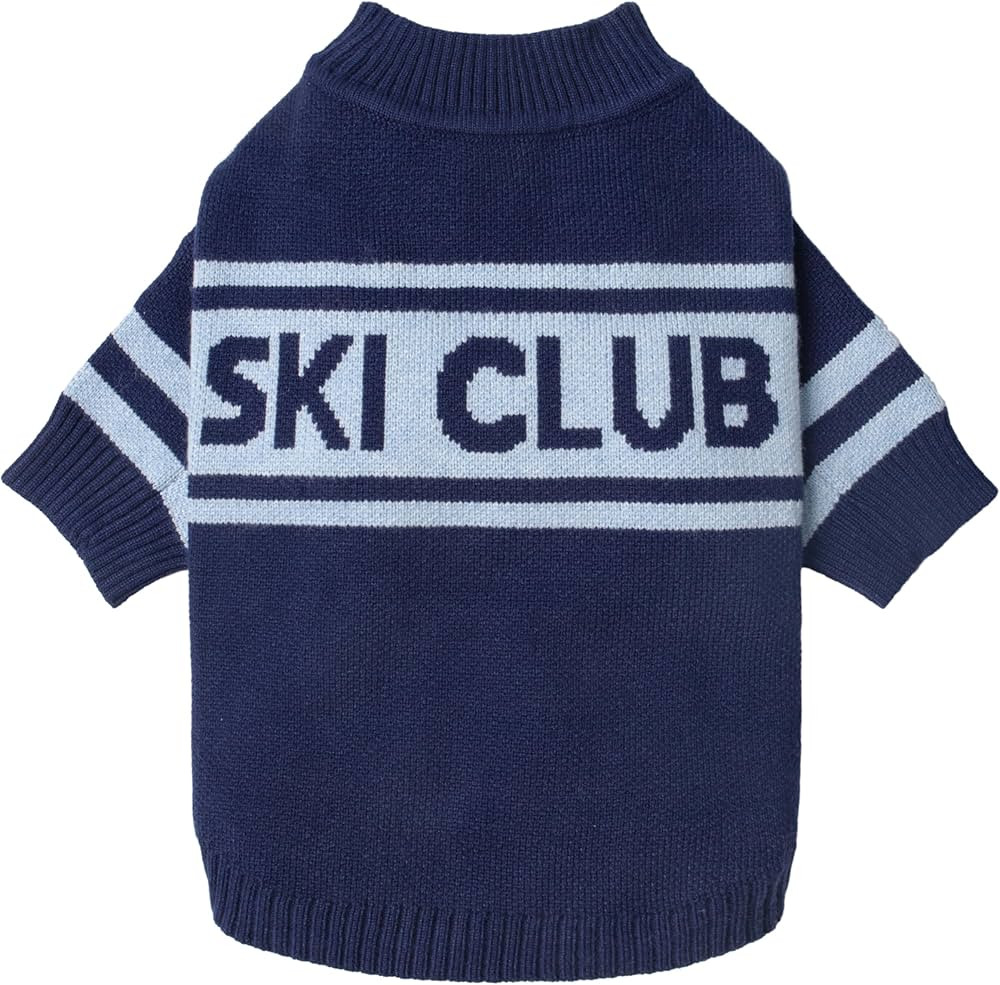 Amazon.com : Fitwarm Ski Club Dog Sweater, Thermal Dog Winter Clothes for Small Dogs Boy Girl, So... | Amazon (US)