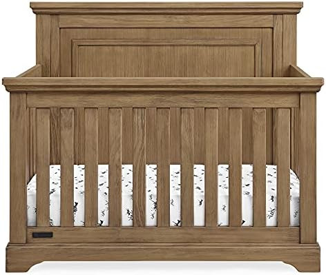 Simmons Kids Paloma 4-in-1 Convertible Crib, Greenguard Gold Certified, Rustic Acorn | Amazon (US)