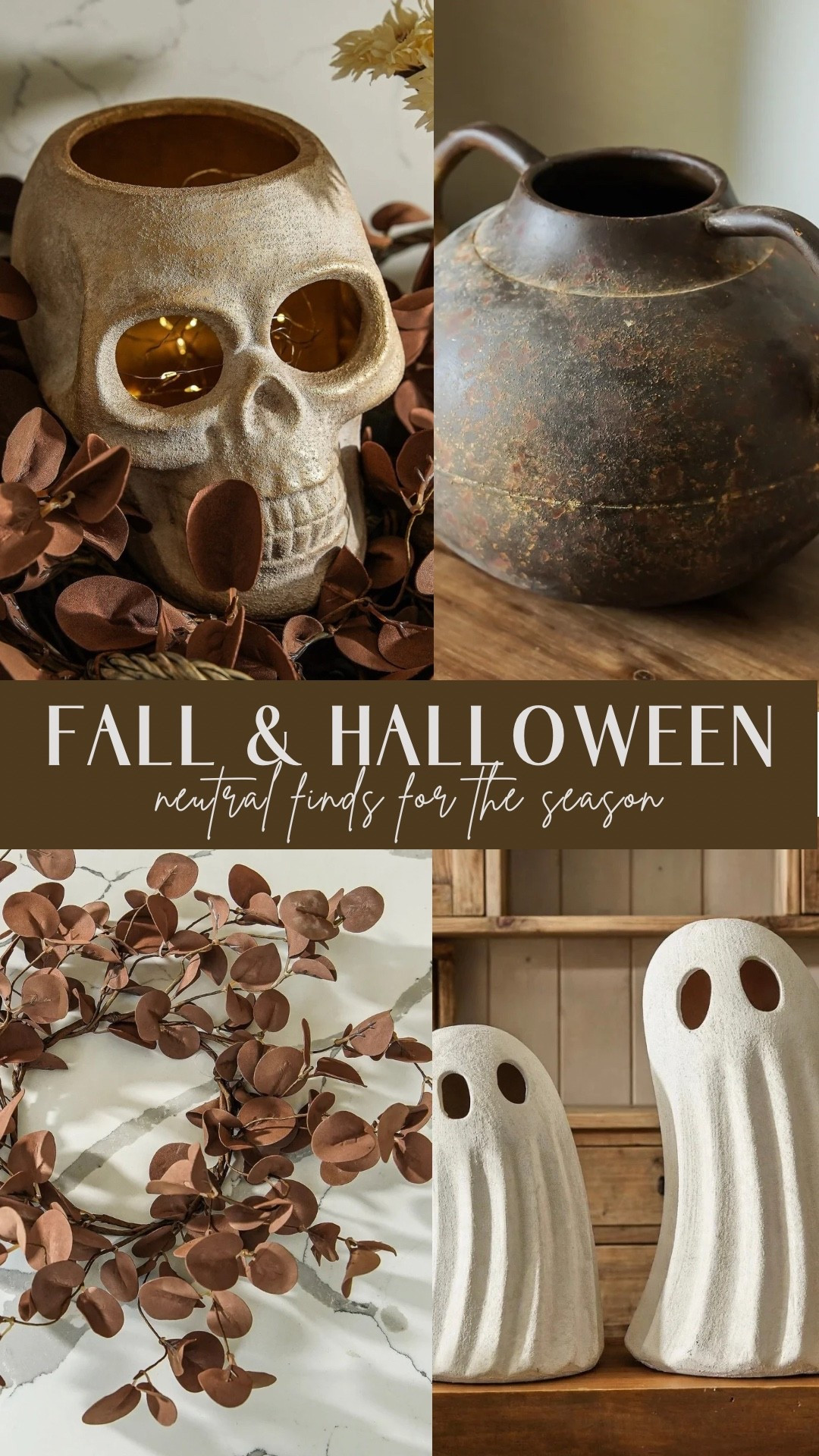Latest neutral Fall & Halloween. Keeping it warm & cozy into the next season 🤎

#LTKSeasonal #LTKHome