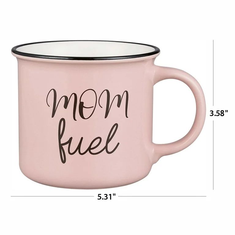 Mainstays 15.21-oz Stoneware Mom Mug, Pink - Walmart.com | Walmart (US)