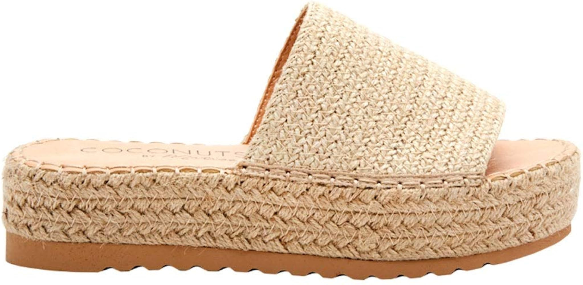 Matisse Women's Coconuts Collection Del Mar Stacked Platform Sandal (Natural, 8) | Amazon (US)