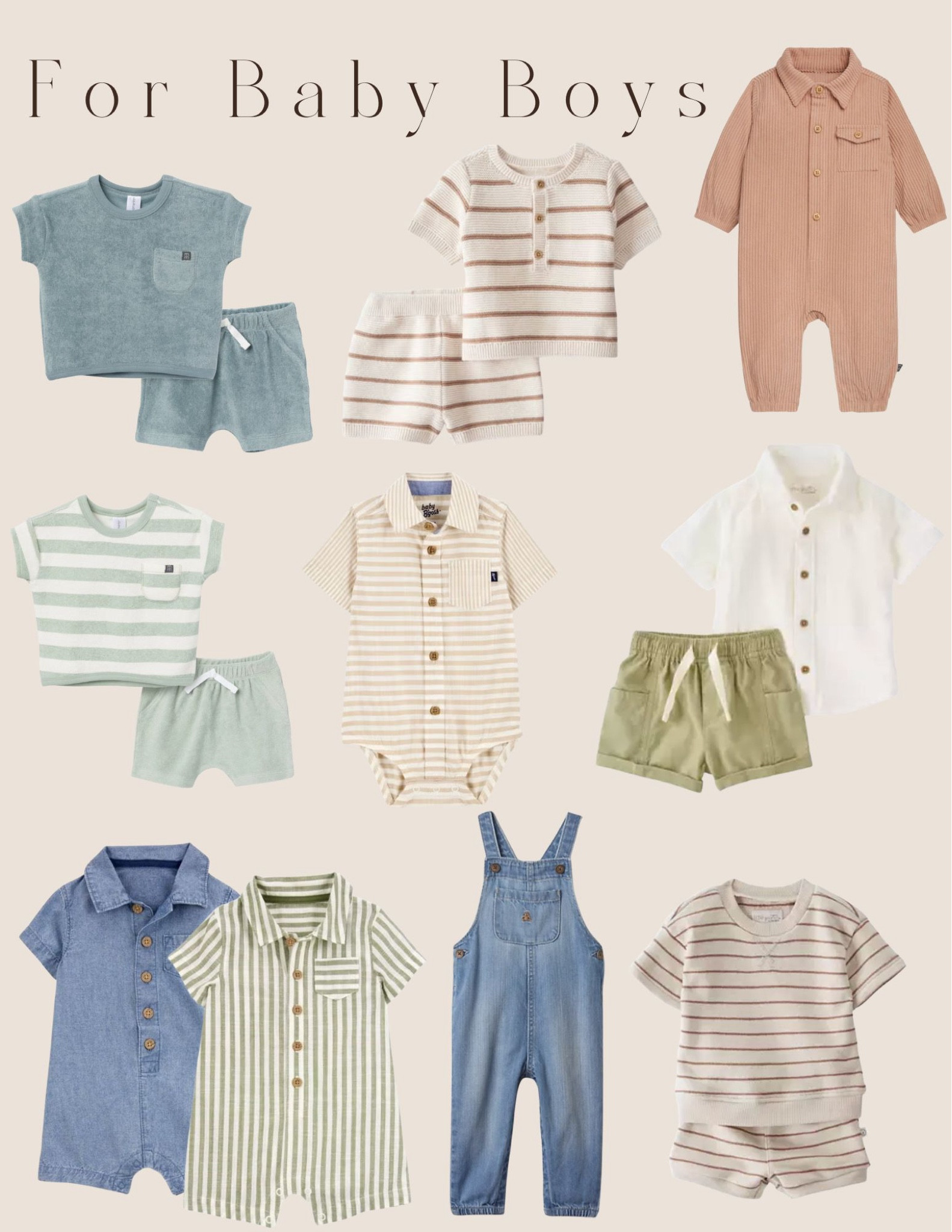 Shopping for family photo outfits just got a whole lot easier! Check out my outfit ideas to style your baby boy for your next Spring or Summer family photoshoot! Follow my page for more outfit ideas for the whole family!

#LTKBaby #LTKFamily #LTKKids