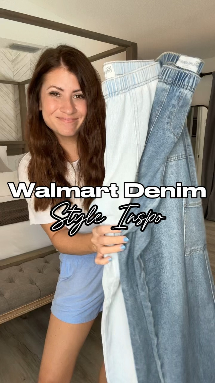 Walmart Denim Style Inspo ✨💕 Loving these super cute and comfy jeans from Walmart! Tons of ways to style for now and into fall! 

Follow me for more affordable fashion and Walmart finds!

Wearing: 
Small in denim! 

#LTKStyleTip #LTKBacktoSchool #LTKOver40
