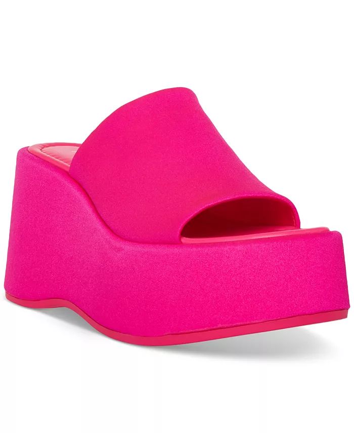 Madden Girl Nico Platform Wedge Sandals - Macy's | Macy's
