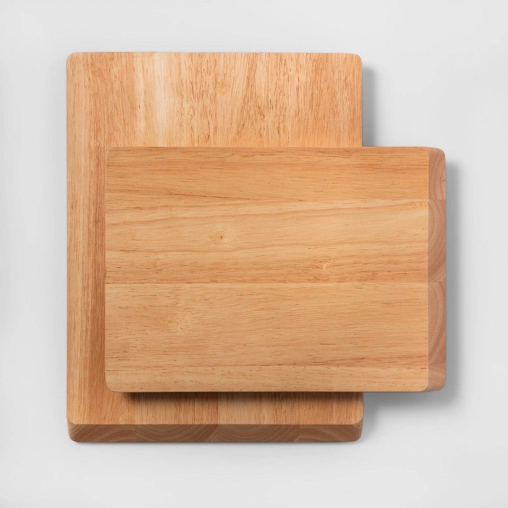2pc Nonslip Wood Cutting Board Set - Made By Design | Target