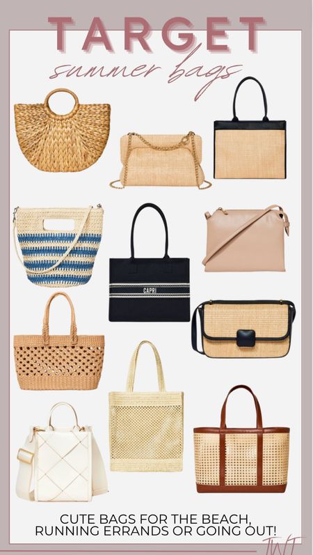 Target Summer Bags

#LTKxTarget #LTKfindsunder50 #LTKitbag