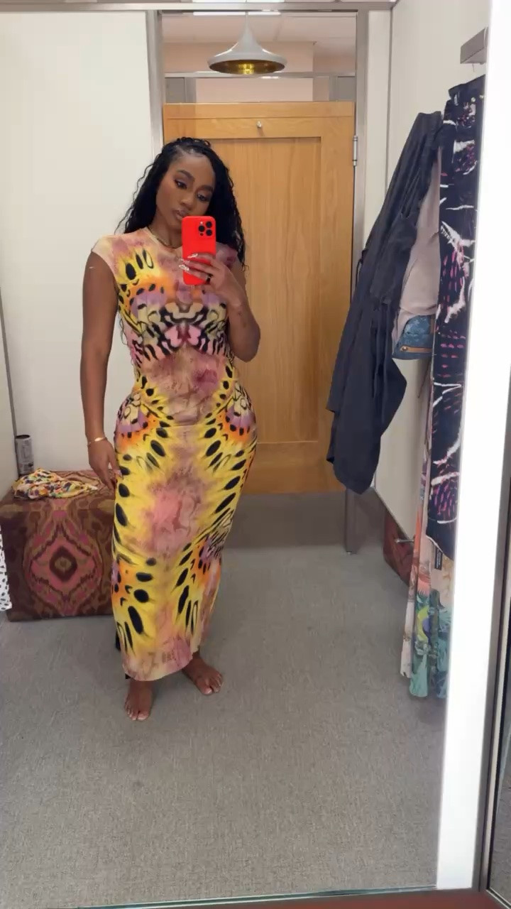 summer dresses under $100! Printed mesh bodycon maxi dress!

#LTKootd #LTKMidsize