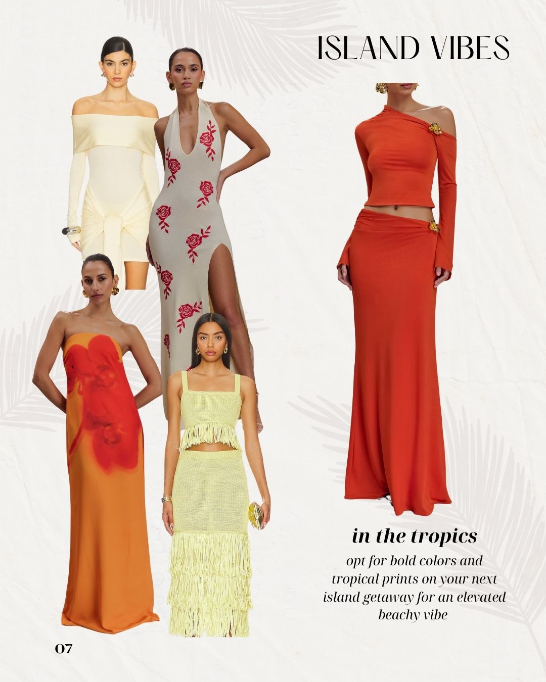 Vacation dresses and resortwear for your next tropical getaway! 


vacation dinner 
beach outfit
vacation outfit
spring break outfits
caribbean
island outfit
resortwear lookbook
nena evans 

 #LTKFindsUnder100 #LTKStyleTip #LTKTravel