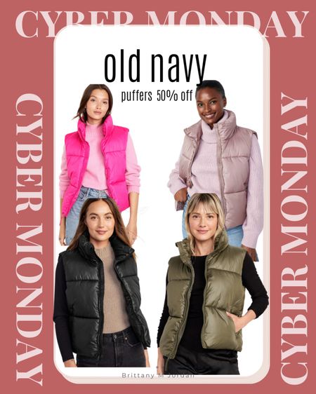 Really into the pink puffers!! You can never have too many puffer vest! And they are all 50% off! 


#LTKCyberWeek #LTKsalealert #LTKfindsunder50