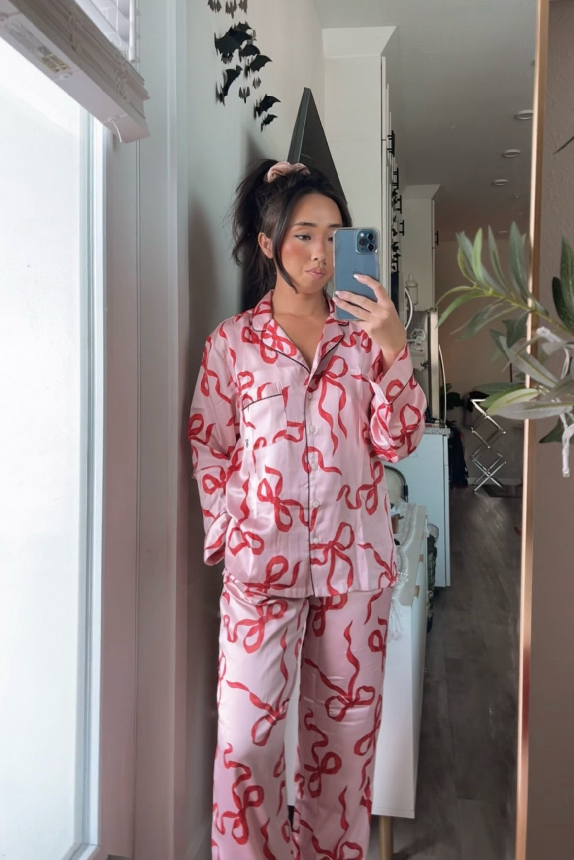 I love me some holiday pajamas 😍 
Satin, Ribbon set from Victorias’s Secret as seen on the Fashion Show! 
Wearing size: XS - Short for my petite girlies 

#LTKHoliday #LTKGiftGuide