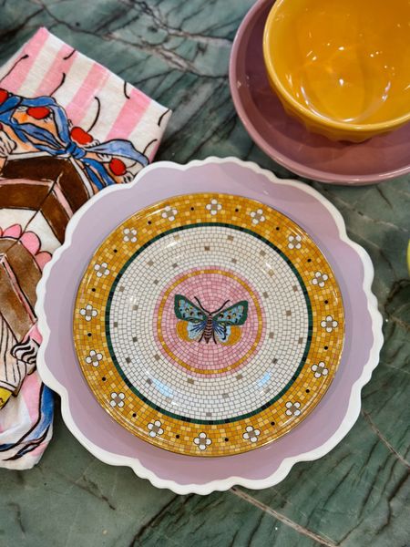 THE most beautiful dinnerware from Anthropologie! The mixing of colors is so fun and whimsical for your kitchen!

#LTKMostLoved #LTKhome #LTKfamily