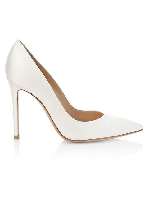 Silk Stiletto Pumps | Saks Fifth Avenue