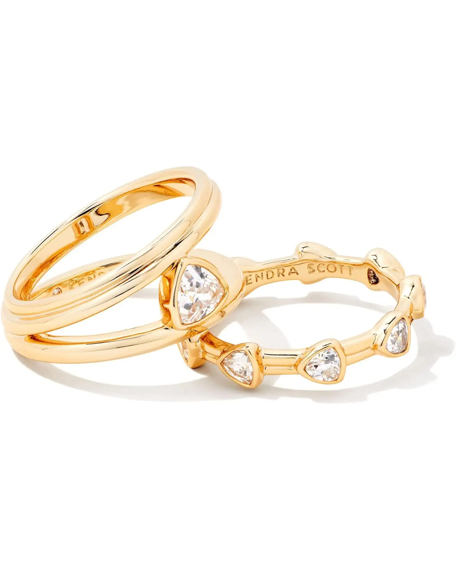 Kendra Scott Arden Triple Ring Set | Zappos