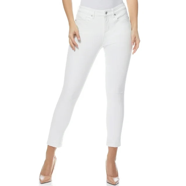 Sofia Jeans By Sofia Vergara Women's Plus Size Rosa Super High Rise Jean with Seam Detail | Walmart (US)