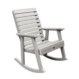 Highwood Weatherly Plastic Outdoor Rocking Chair | The Home Depot