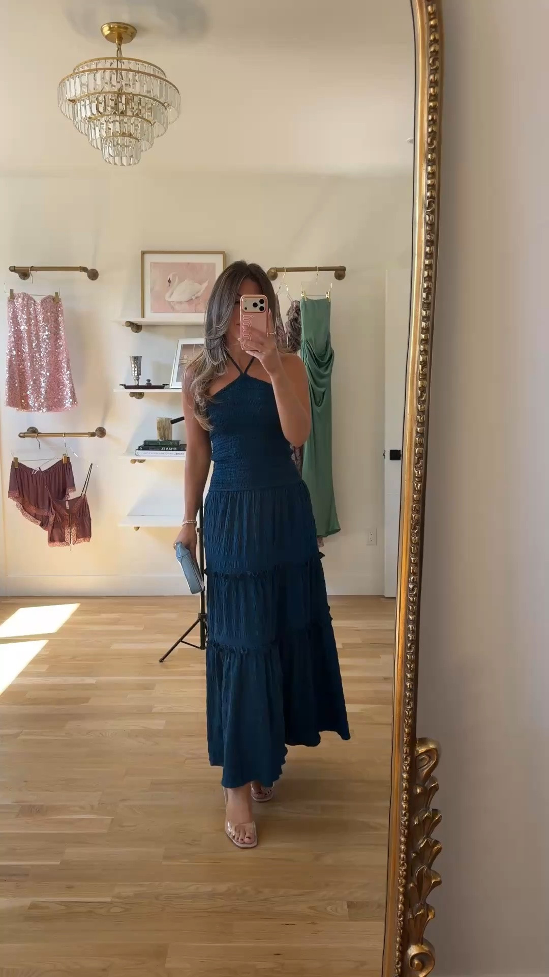 cupshe teal maxi dress with a smocked halter bodice and tiered ruffle skirt. resortwear under $55 for every destination 🌴🍹

Cupshe code: chic

I’m 5’4” and wearing my usual smalls in all!

swim, bikini, one piece swimsuit, summer swim, cover up, resortwear, resort outfits, vacation outfits, vacation dresses, beach vacation outfits, summer vacation outfits, tropical vacation outfits, vacation outfit ideas, summer dresses, casual summer outfits, summer outfit ideas, everyday summer outfits, summer fashion finds

#LTKSeasonal #LTKTravel #LTKU