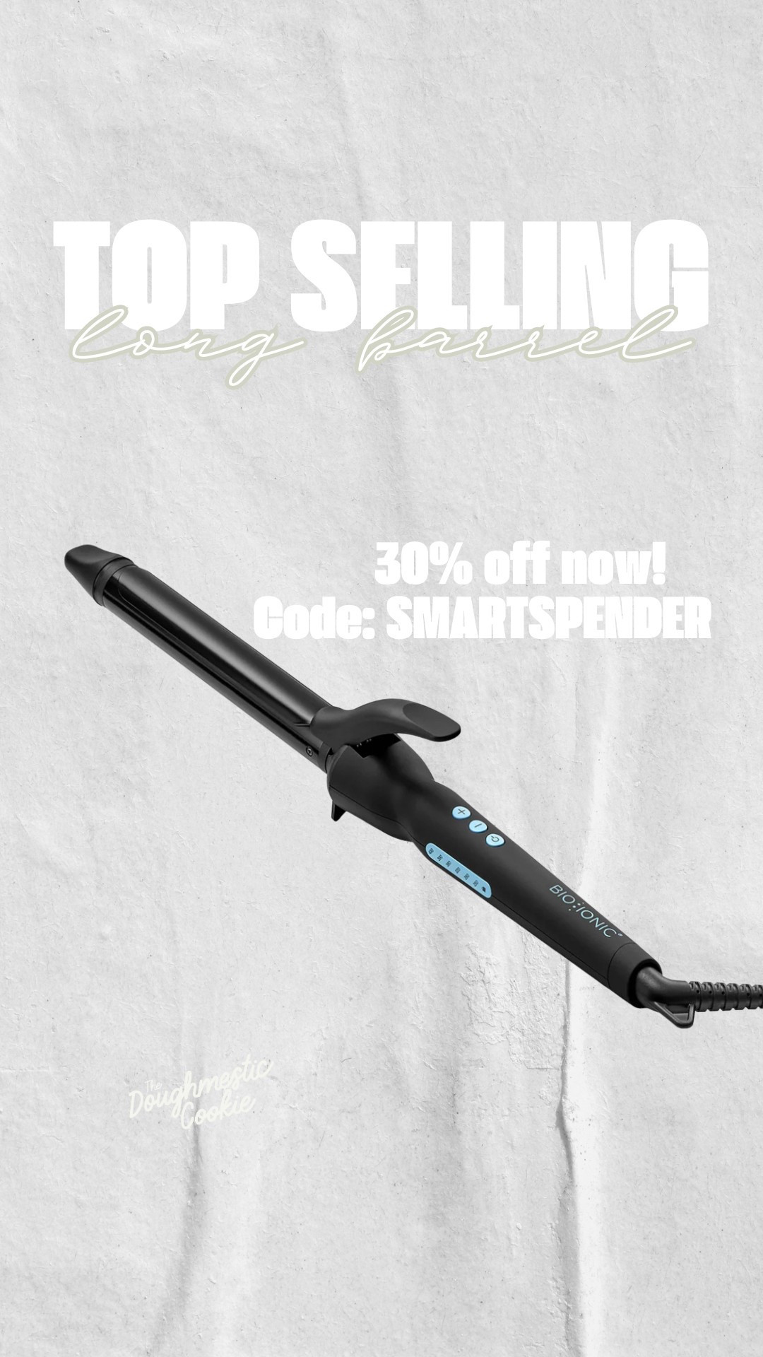 Buy now. Thank me later. 

Bionic long barrel curling iron is the top selling long barrel and for good reason! Every stylist on the salon I go to uses this long barrel curling iron and got me hooked. It is perfect for creating the loose, flowy beach waves we all love. Choose the 1” size for the perfect size curl/wave creation. 

Save 30% for a limited time with code: SMARTSPENDER

#bioionic #hairenvy #beachwaves

#LTKBeauty #LTKSaleAlert #LTKStyleTip