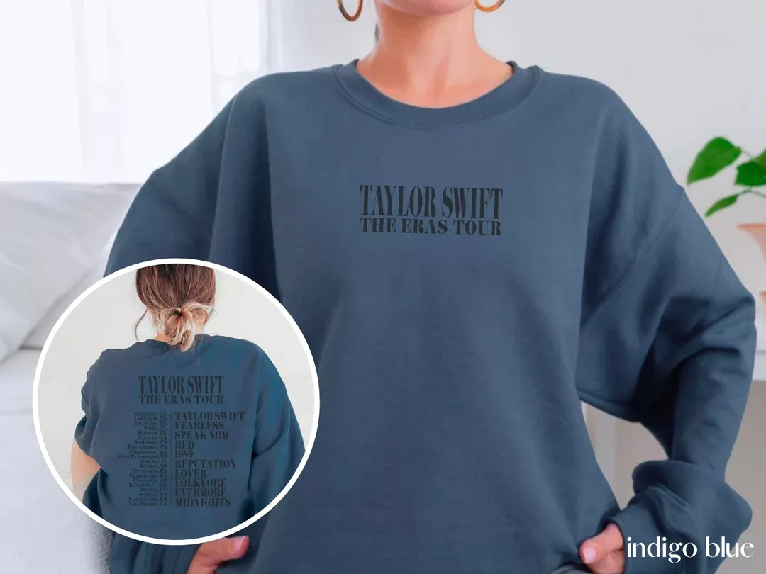 The Swiftie Blue Crewneck