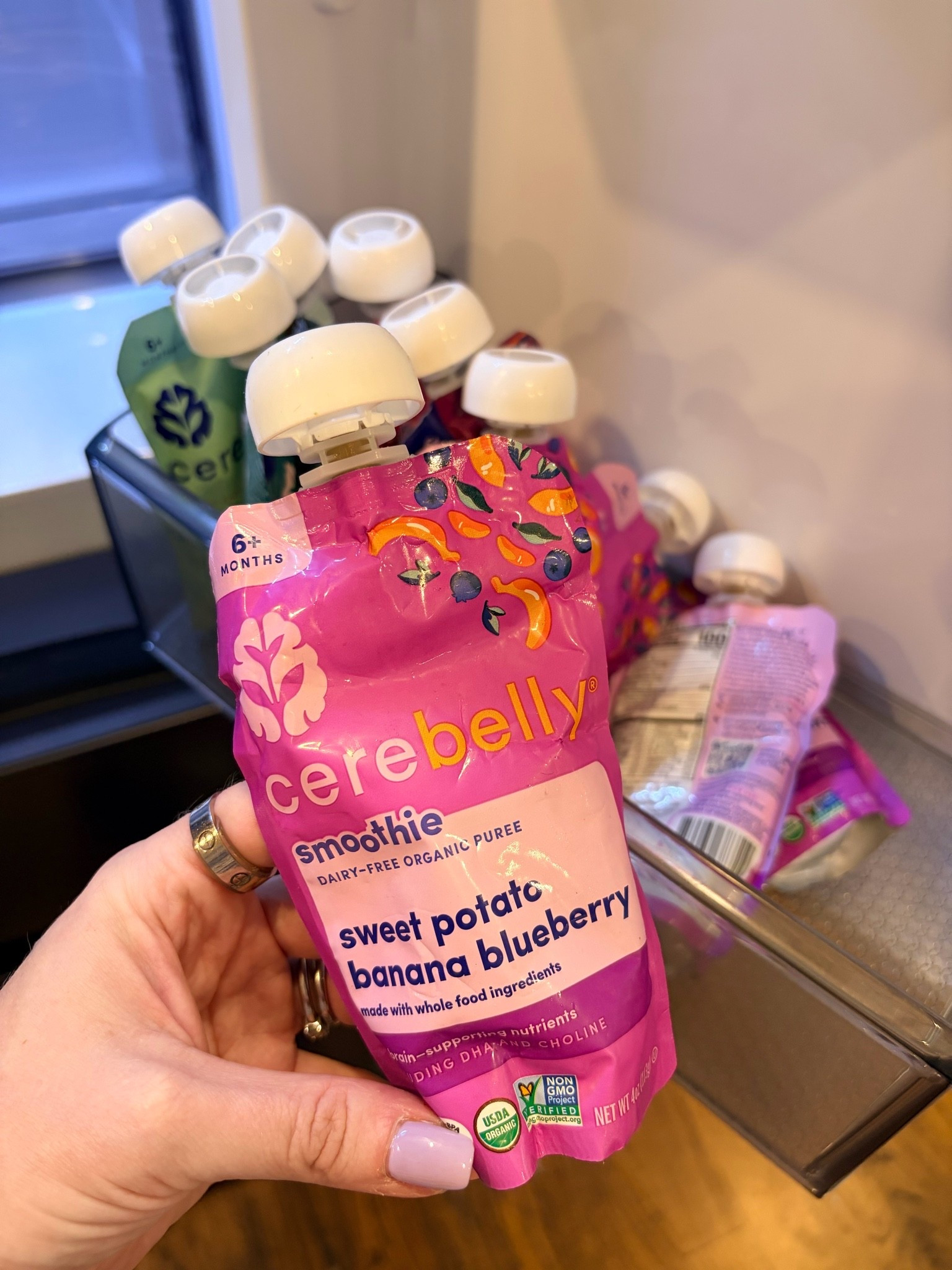 Our favorite toddler snack 🍌🍠🫐 @Cerebelly

#LTKdayinmylife #LTKmomlife #LTKBaby