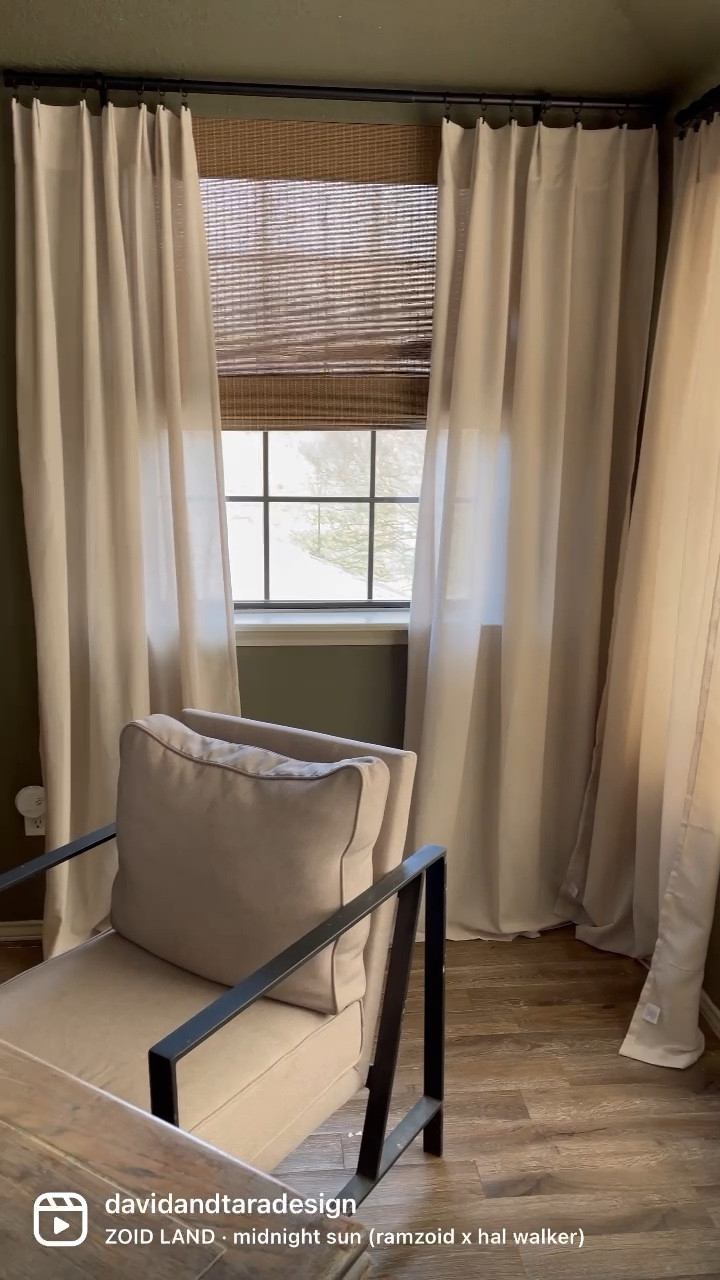 Easy decor hack!! Plus these curtains, rods, and rings are a STEAL! 

#LTKhome #LTKunder50
