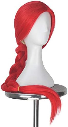 Missuhair Long Red Braided Wig Red Jessie Cowgirl Costume Wig for Women 95cm Long Sally Wig Adult... | Amazon (US)