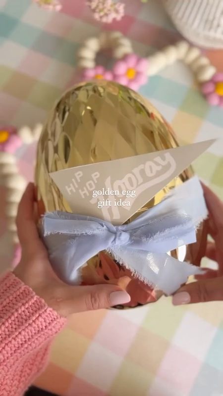 The golden egg 🍳 our grand prize for our Easter Olympics! I want to win this 😂

#LTKhome #LTKkids #LTKfamily