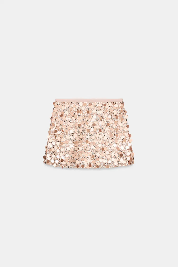 SEQUIN MINI SKIRT | Zara NL