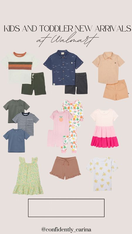 Lots of summer new arrivals for kids and toddlers at Walmart! I’ll definitely be grabbing some of these pieces because they’re so cute🫶🏻

#LTKfindsunder50 #LTKSeasonal #LTKkids