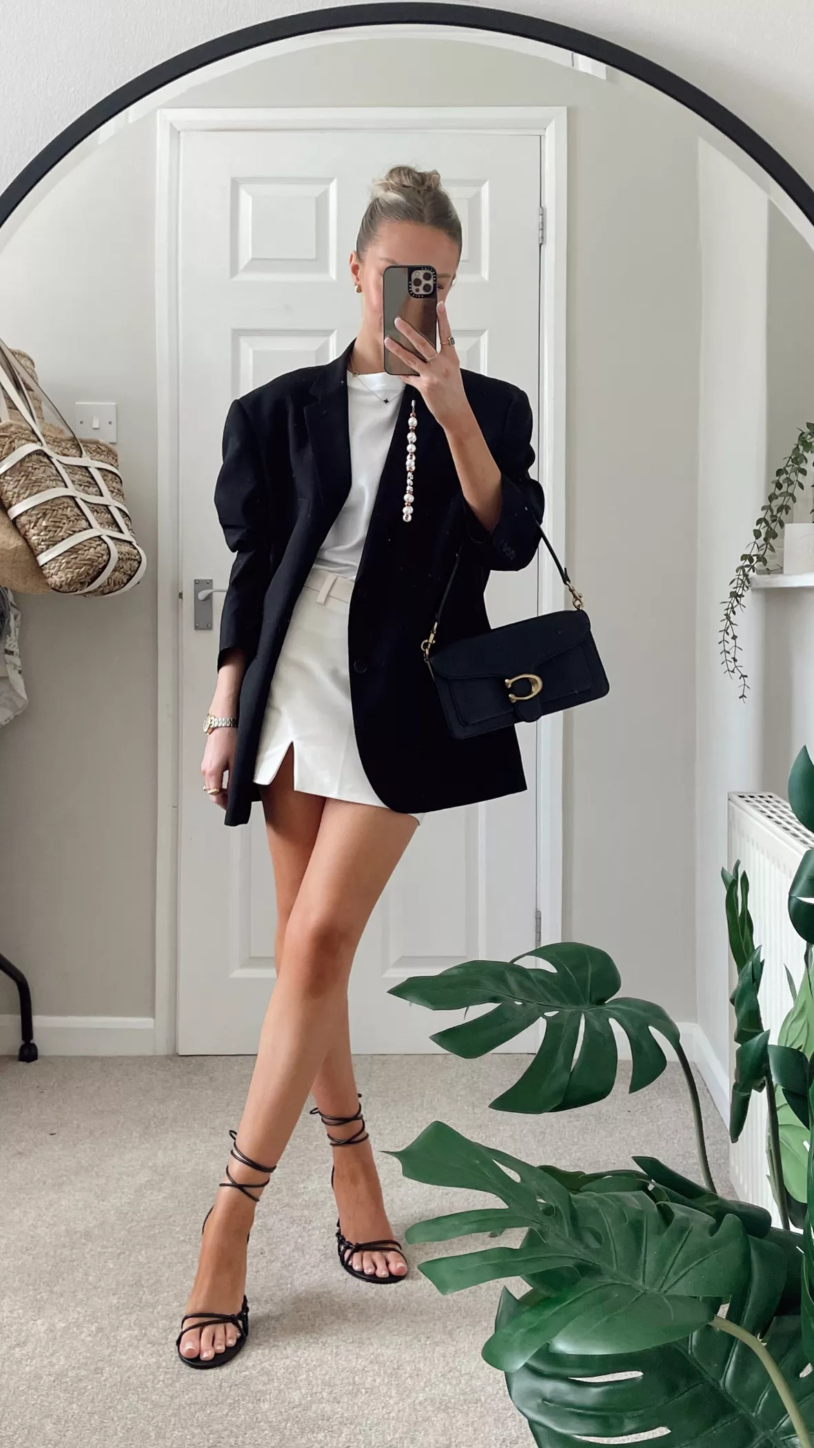 Blazer Mini Skirt Black Outfit Blazer Mini Skirt Black Outfit