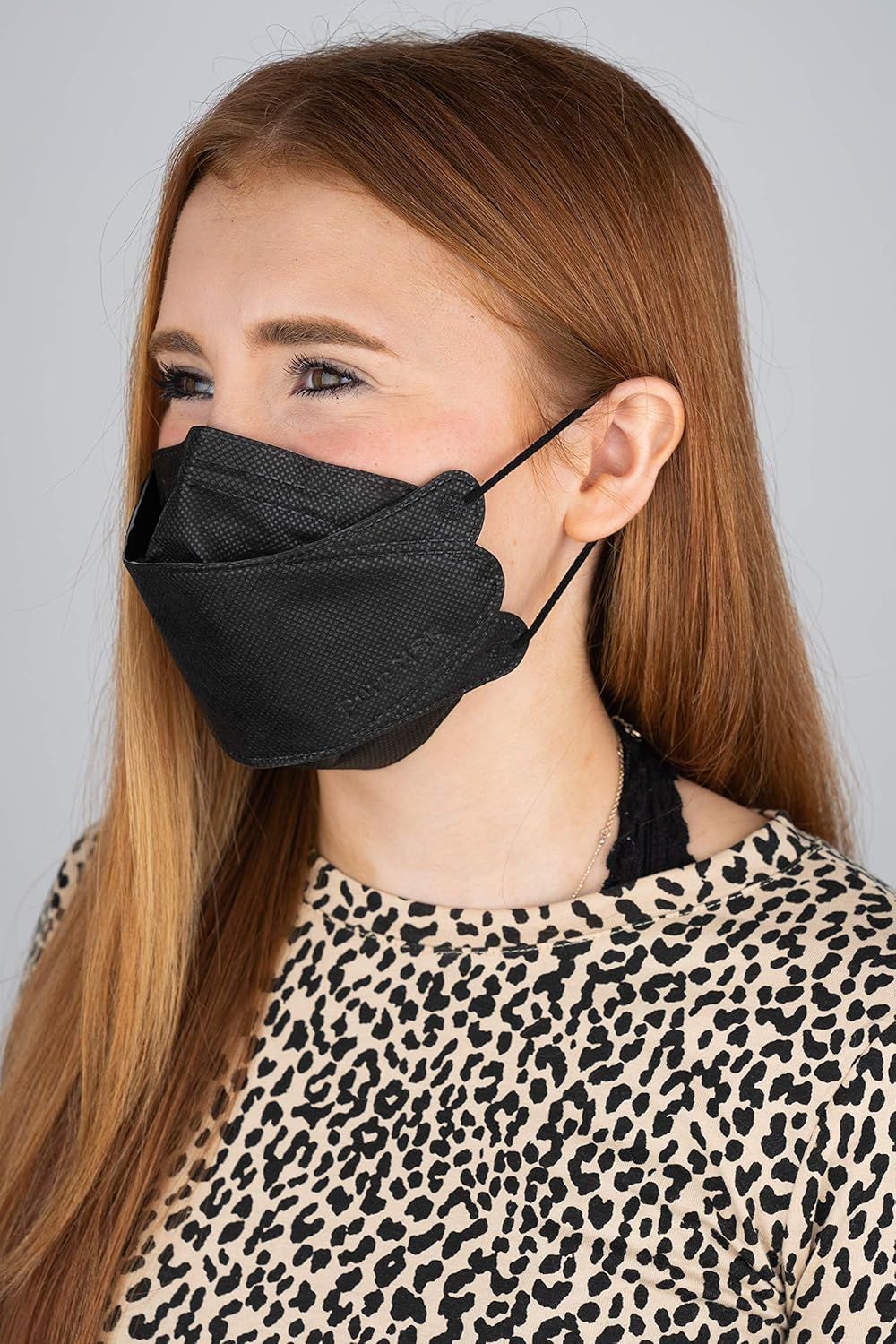 PURE-MSK Trifold Disposable Mask - Made in the USA - Light Weight Easy Breathing Material - Adult... | Amazon (US)