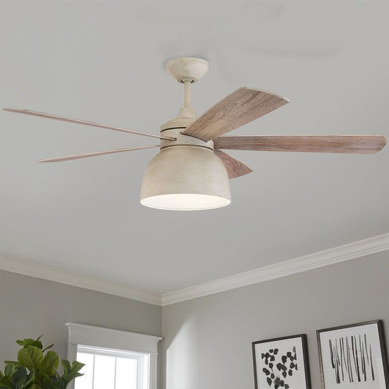 52" LED Century Indoor/Outdoor Ceiling Fan | Shades of Light