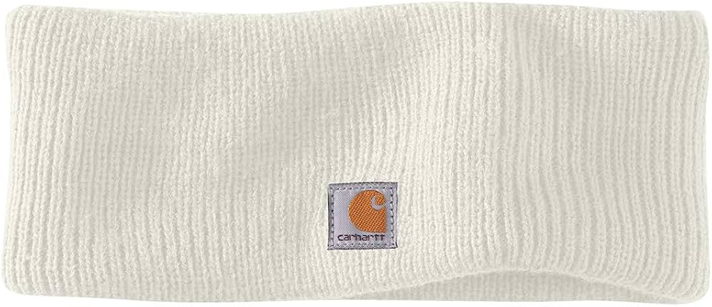 Carhartt Women's Knit Headband, Winter White, One Size | Amazon (US)