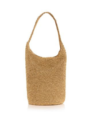 AQUA Metallic Woven Tote - Exclusive | Bloomingdale's Handbags | Bloomingdale's (US)