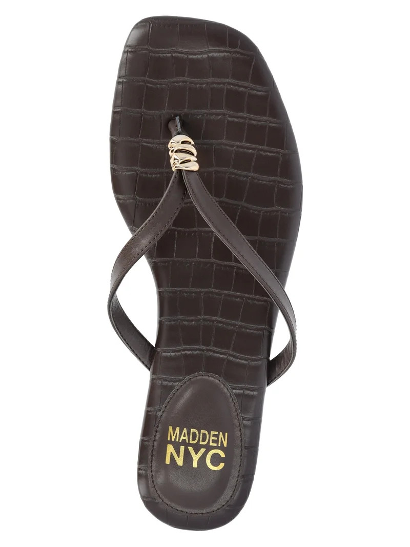 Madden NYC Women's Square Flip Flops | Walmart (US)
