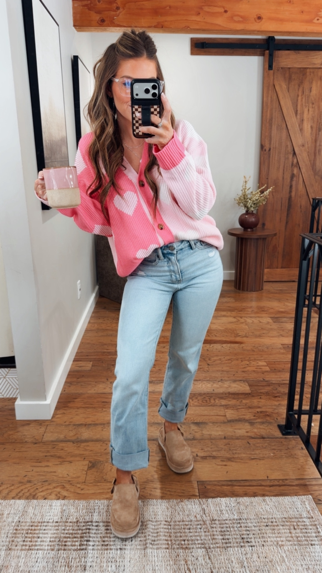 It’s soon to be love day 💓 how cute is this color block sweater! 
Sweater: small
Jeans: 23 waist 
Shoes: TTS
Glasses: blue light blocking 

#LTKootd #LTKValentine #LTKgrwm