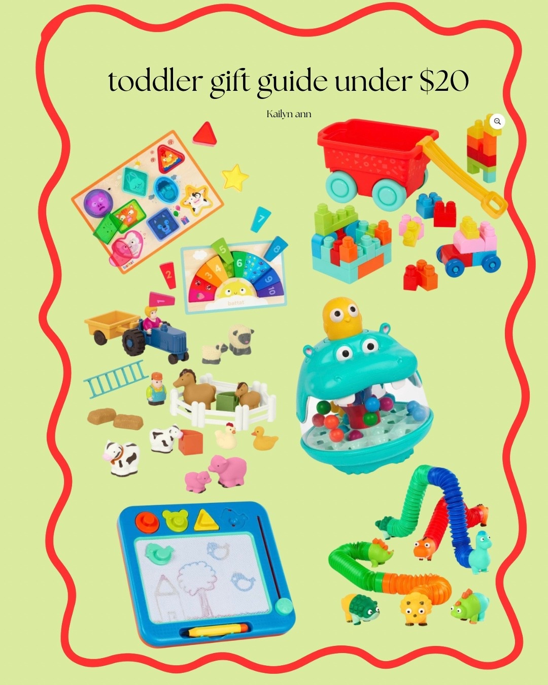 all under $20! I love a good interactive learning toy 🛍️✨👏🏻

#LTKGiftGuide #LTKCyberWeek #LTKKids