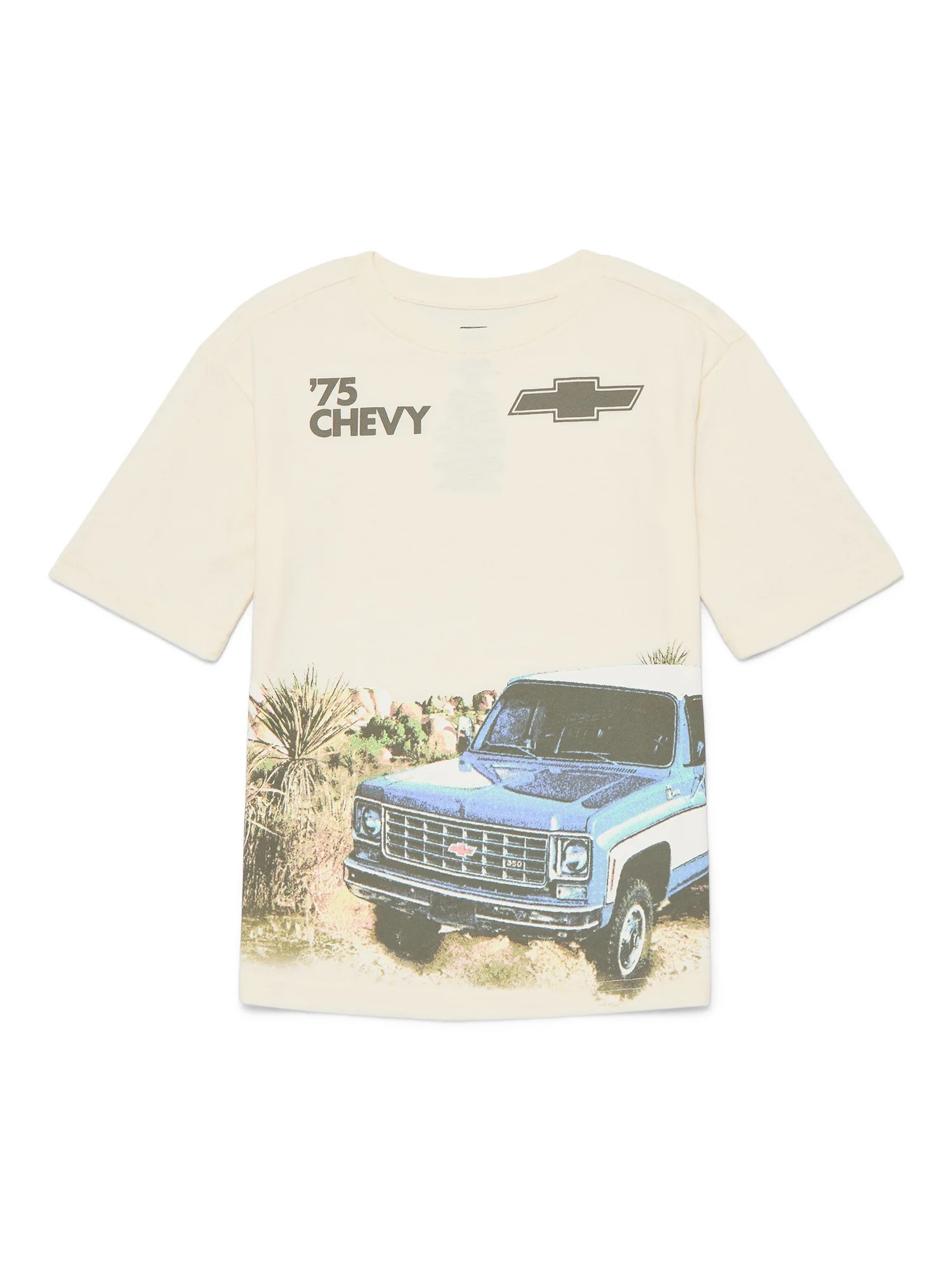 Chevy Little and Big Boys Vintage Inspired Graphic Tee, Sizes 4-18 | Walmart (US)