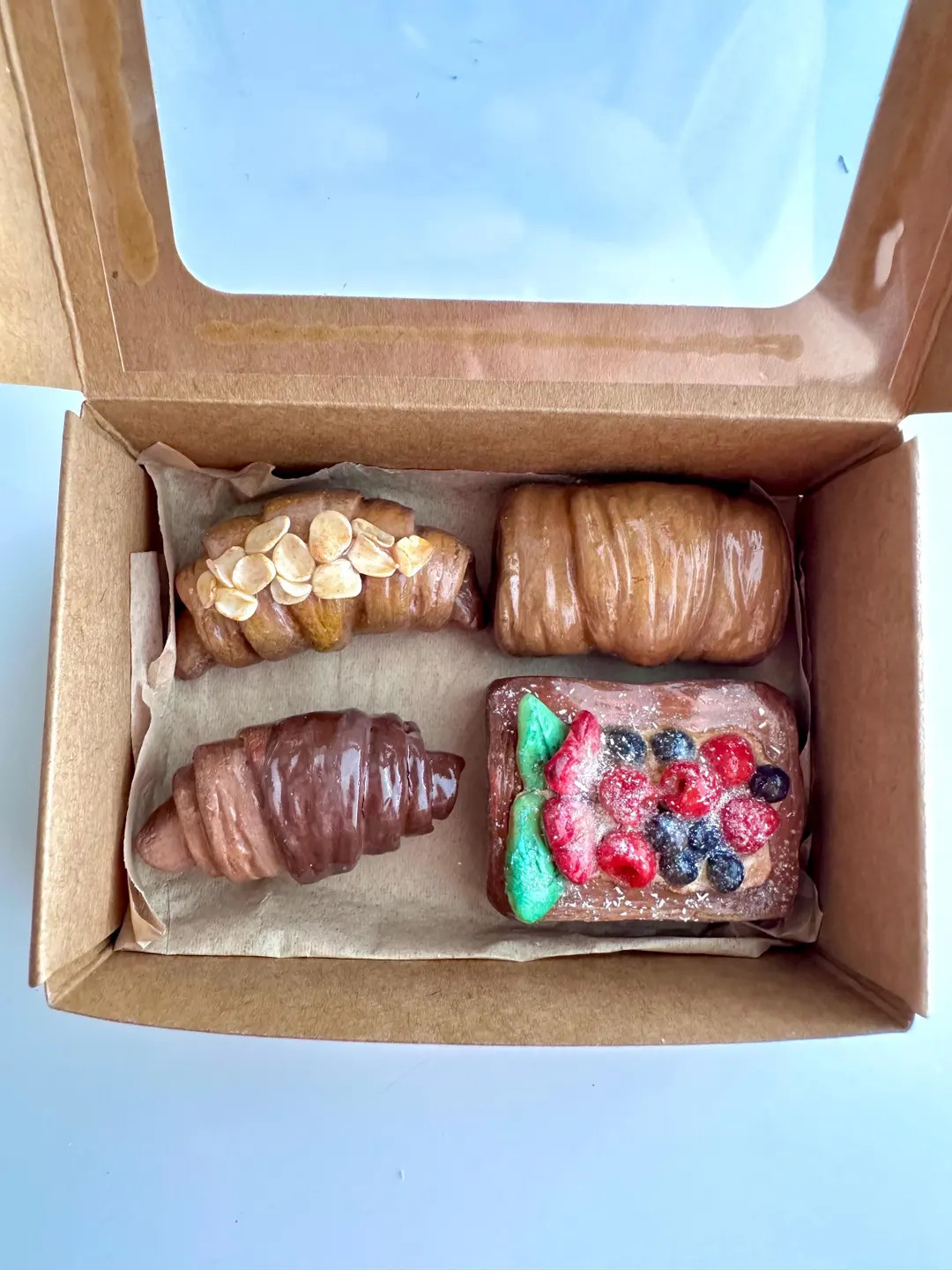 2 Croissant Fridge Magnets - Etsy | Etsy (US)