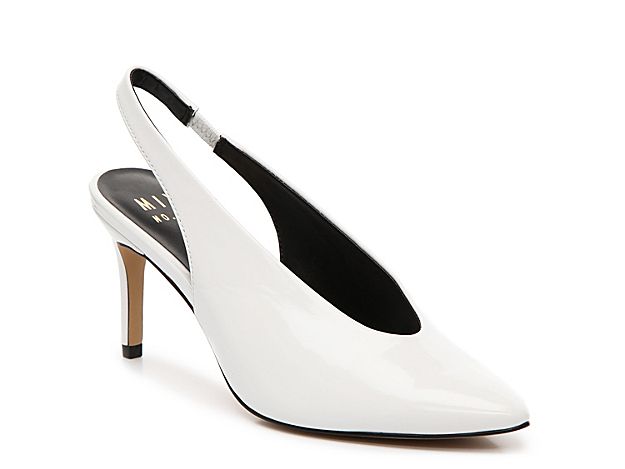 Mix No. 6 Dimos Pump - Women's - White Faux Patent Leather | DSW