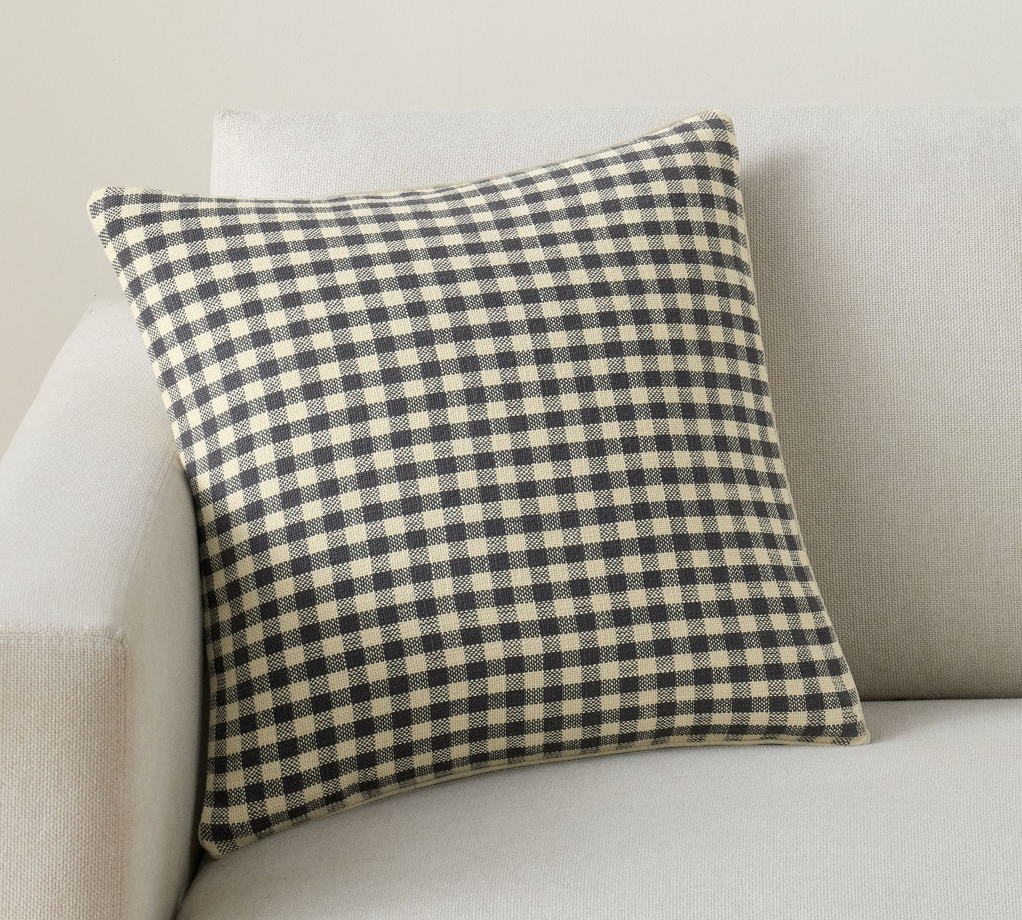 Blaine Check Pillow Cover | Pottery Barn (US)