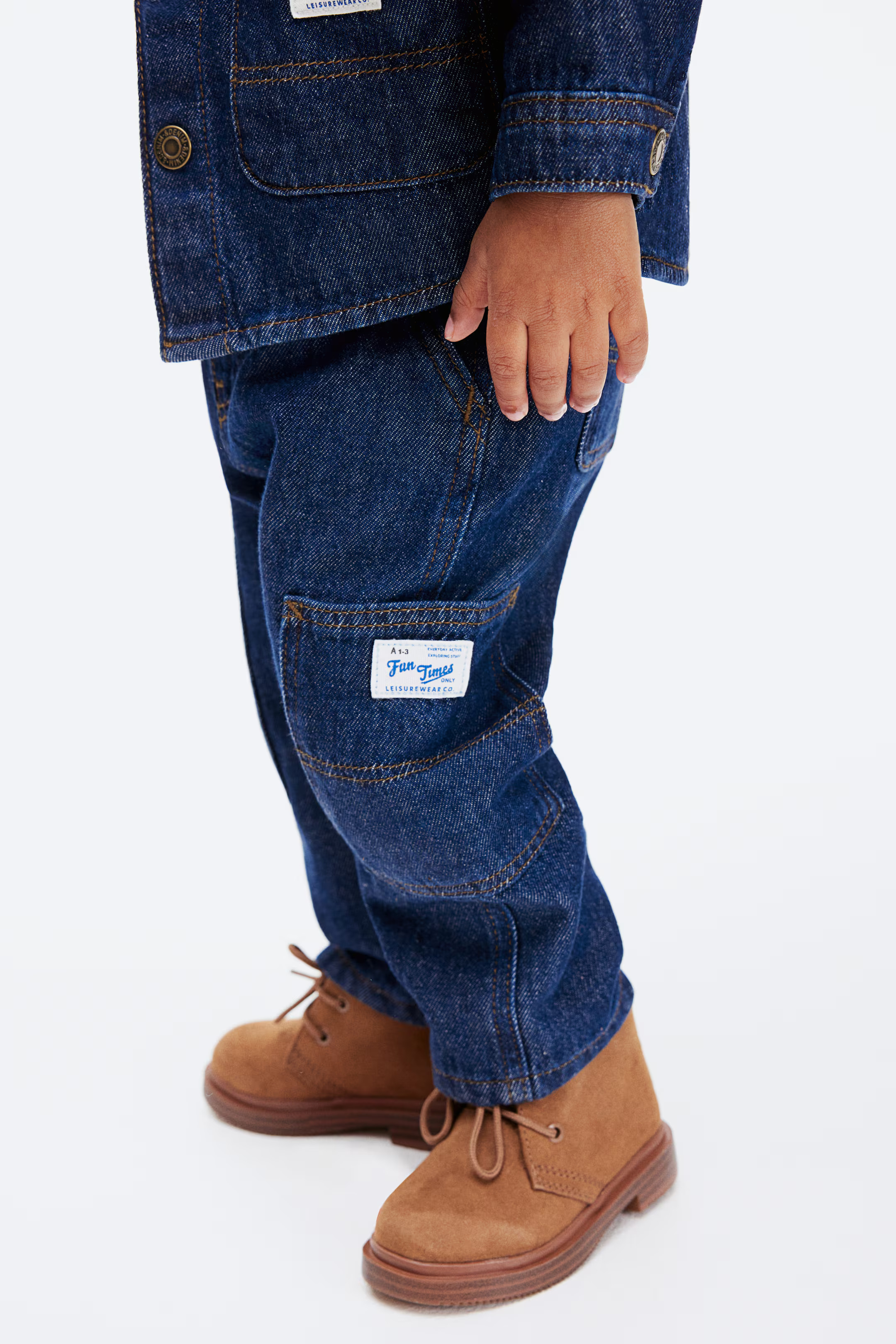 Patch pocket jeans | H&M (UK, MY, IN, SG, PH, TW, HK)