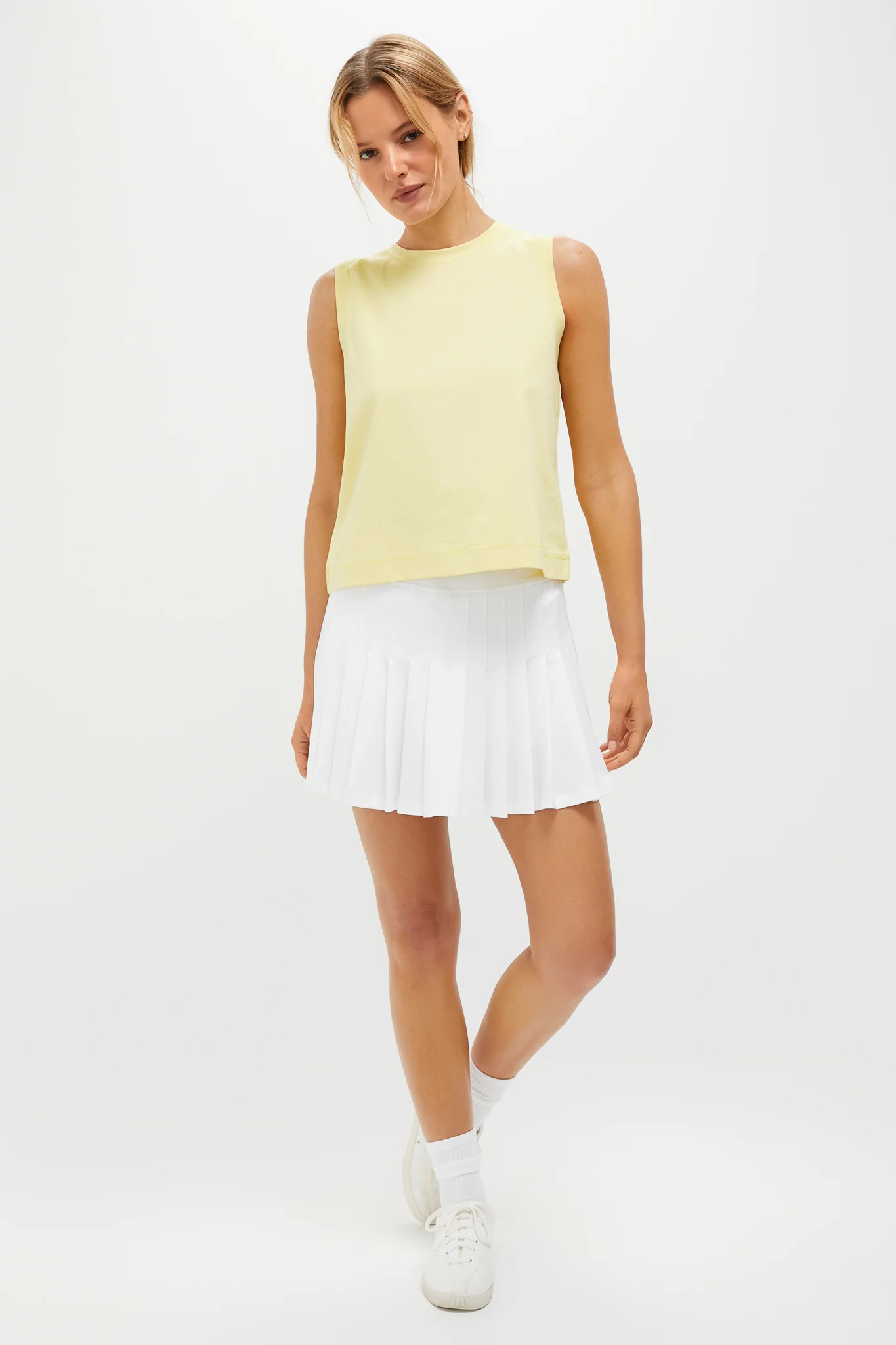 Lemongrass Performance Cotton Sasha Tank | Tuckernuck (US)