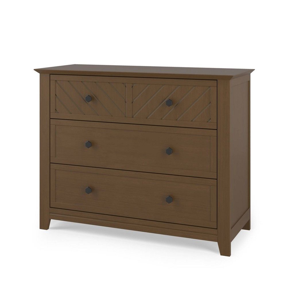 Child Craft Atwood 3 Drawer Dresser - Cocoa Bean | Target