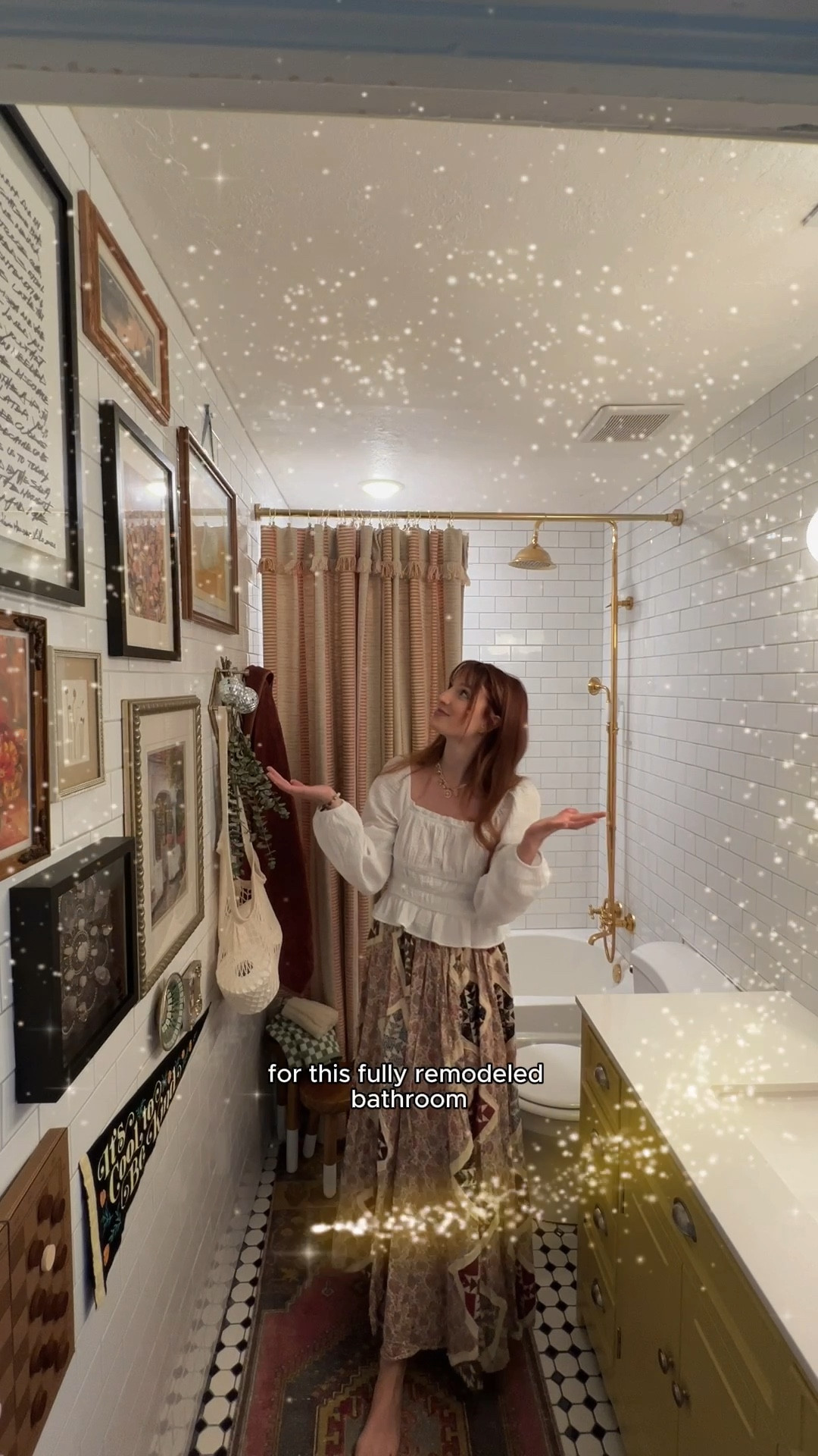 Bathroom remodel cost breakdown. Bathroom decor. Small bathroom remodel. Shower curtain.

#LTKVideo #LTKSaleAlert #LTKHome