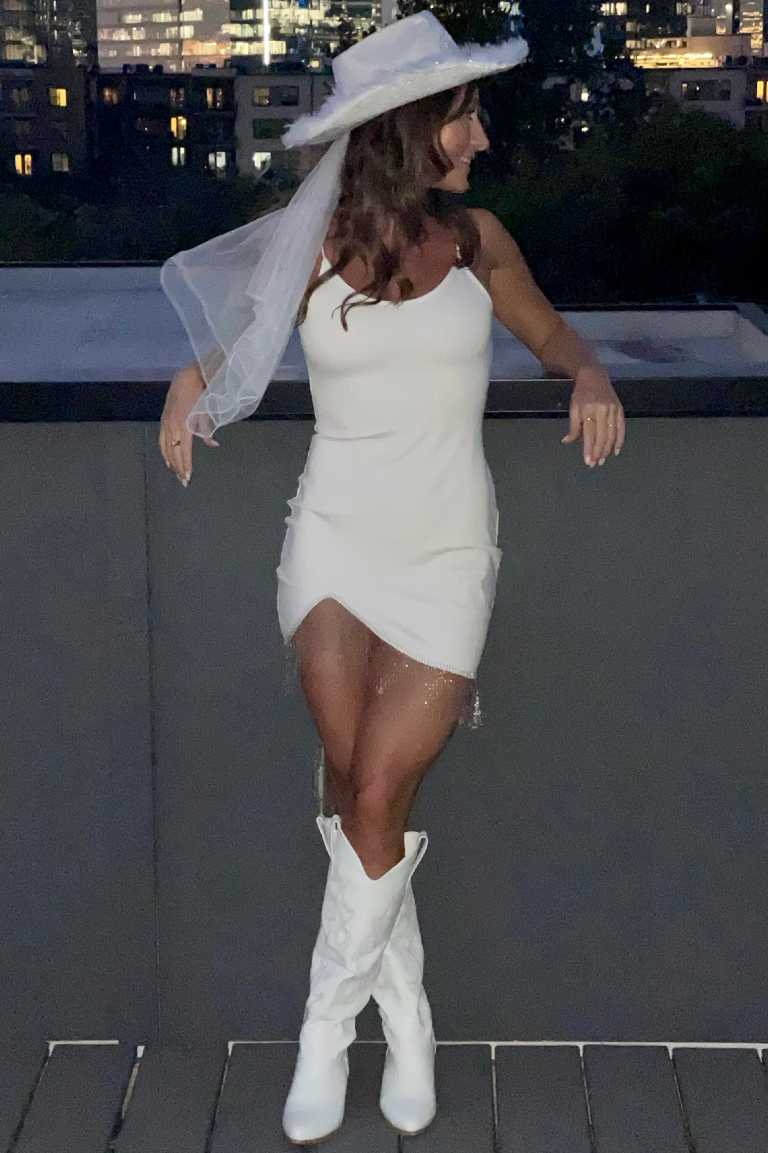 The perfect Nashville bachelorette dress 🤠 & under $100! Nice & thick, not see through. 
I got a S.
Nashville bachelorette dress.
Bachelorette party.
White dress. 
Revolve white dress.
Revolve bachelorette party dress.
Superdown dress.
Fringe bachelorette dress.

#LTKwedding #LTKunder100