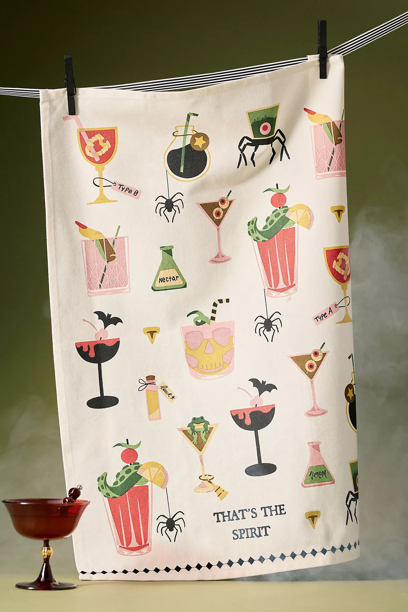 That's the Spirit Dish Towel | Anthropologie (US)