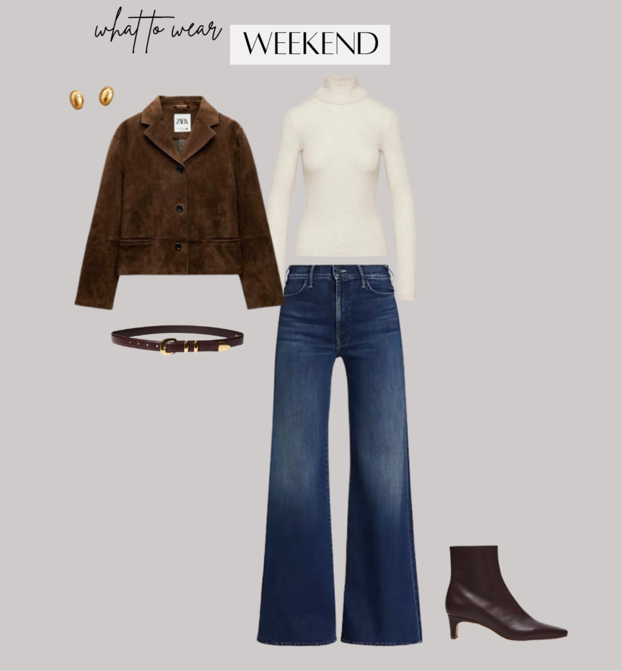 what to wear weekend outfit
Zara Suede Jacket: 5129/240/700


daily outfit style fashion ootd, suede  trend, Zara outfit, Steve Madden boots, flare jeans, 

#LTKSeasonal #LTKStyleTip #LTKShoeCrush