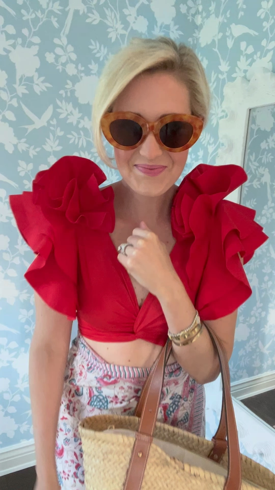 The CUTEST ruffle swimsuit from Bette’s for Summer! It’s one size fits all and stretches! #ad #shopbettes @shopbettes #swimsuit #bettespartner #shopbettespartner 

#LTKswim