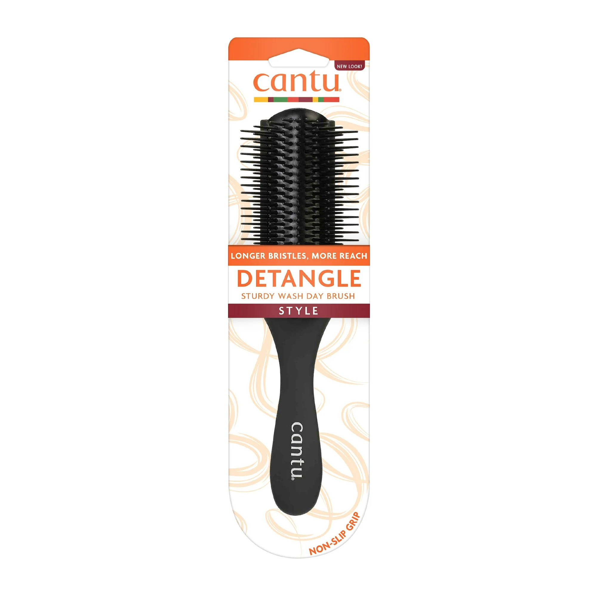 Cantu Detangle Wash Day Hair Brush, Thick & Curly Hair | Walmart (US)
